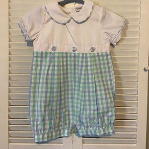 Smockinbird gingham shortall